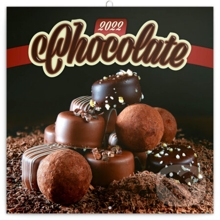 Poznámkový kalendár Chocolate 2022, Presco Group, 2021