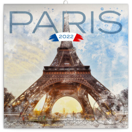 Poznámkový kalendár Paris 2022 (Presco Group)