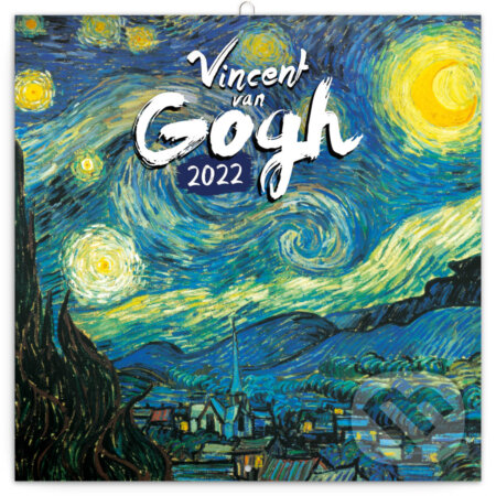 Poznámkový kalendár Vincent van Gogh 2022, Presco Group, 2021