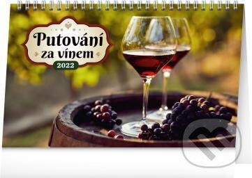 Stolní kalendář Putování za vínem 2022, Presco Group, 2021