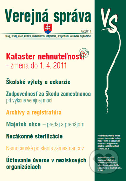 Verejná správa 6/2011, Poradca s.r.o., 2011