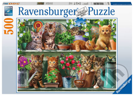 Kočky na knihovně, Ravensburger, 2020