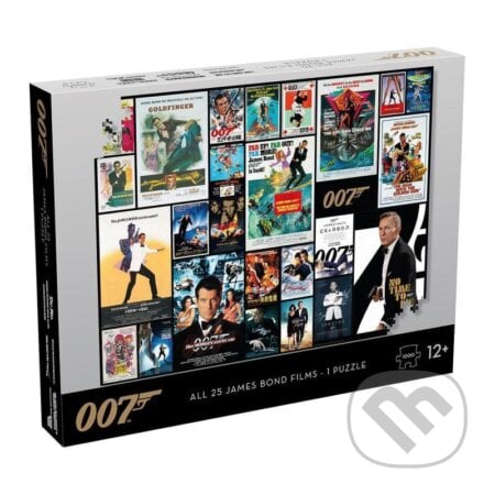 James Bond 007 Filmové plakáty, Winning Moves, 2021