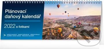 Kalendář 2022 stolní: Plánovací daňový s fotkami, Presco Group, 2021