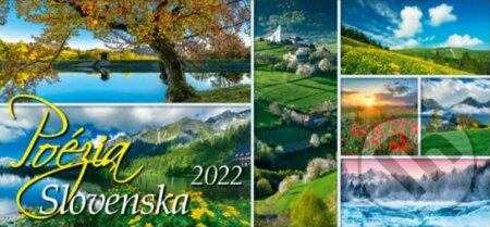 Stolový kalendár Poézia Slovenska 2022, Spektrum grafik, 2021