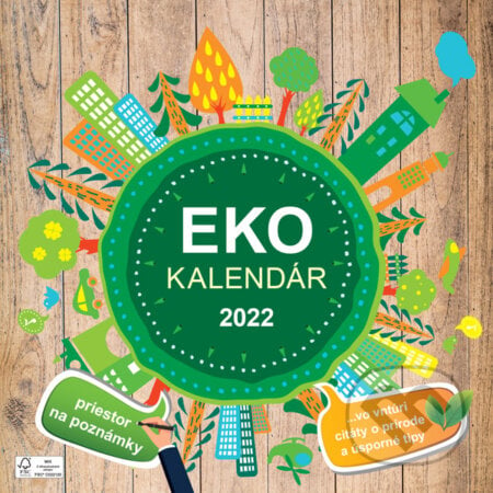 Nástenný Eko kalendár 2022, Spektrum grafik, 2021