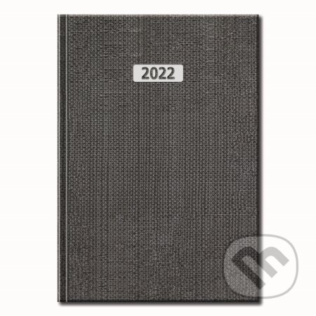 Denný diár Workoholik 2022 - Grafit, Spektrum grafik, 2021