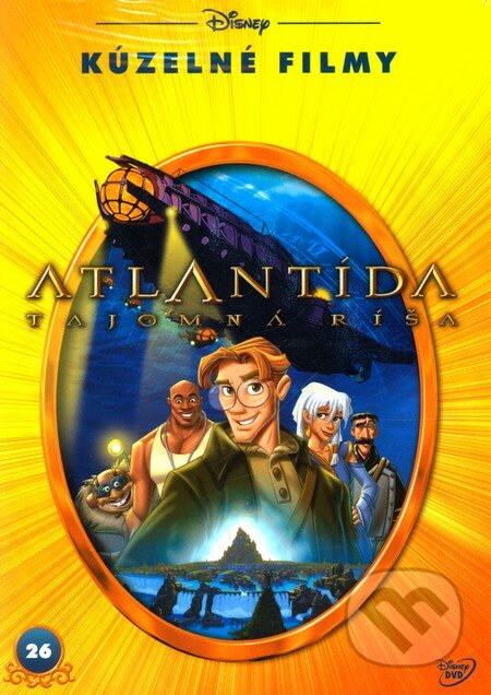 Atlantida: Tajemná říše - Gary Trousdale, Kirk Wise, Magicbox, 2001