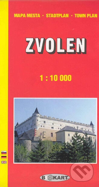 Zvolen, Detva, Sliač, Kováčová, Hriňová 1:10 000
