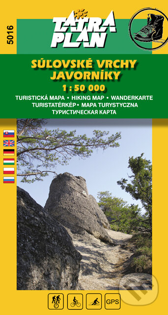 Súľovské vrchy, Javorníky 1:50 000 (TM 5016)