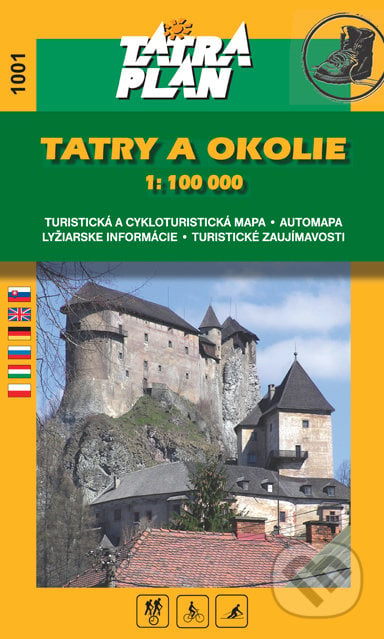 Tatry a okolie 1:100 000, TATRAPLAN, 2013