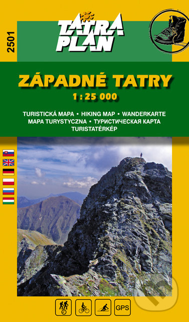 Západné Tatry 1:25 000, TATRAPLAN, 2016