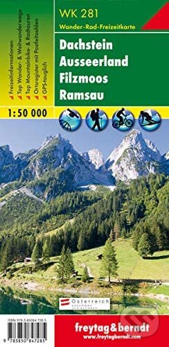 Dachstein Ausseer Land Filzmoos-Ramsau 1:50 000, freytag&berndt