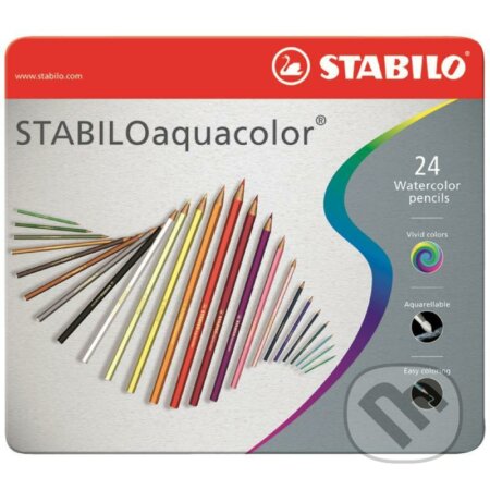 Pastelky STABILO aquacolor, sada, STABILO, 2021