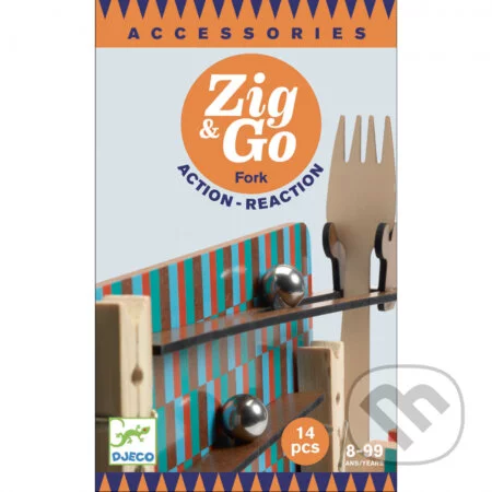Zig & Go: Vidlička (14-dielna doplnková sada), Djeco, 2021