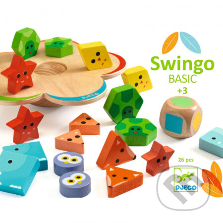 Edukačná balančná hra: SwingoBasic, Djeco, 2021