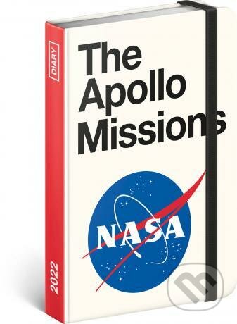 Týdenní diář NASA 2022 - The Apollo Misions, Presco Group, 2021