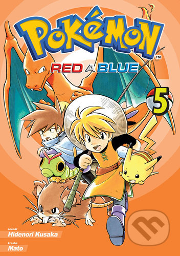 Pokémon Red a Blue 5 - Hidenori Kusaka - kniha z kategorie Komiksy