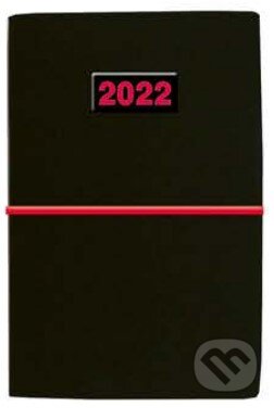 Mini diár Duo 2022 - čierny, Spektrum grafik, 2021