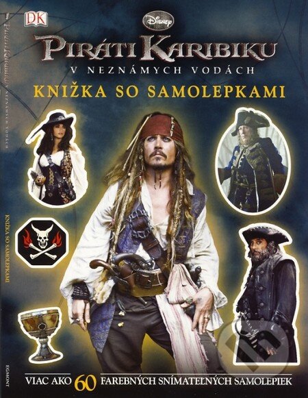 Piráti Karibiku: V neznámych vodách (Knižka so samolepkami), Egmont SK, 2011