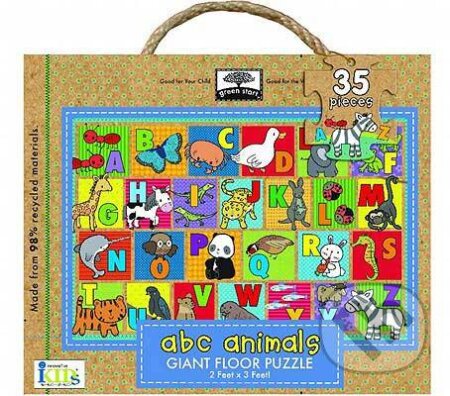 ABC Animals (Giant Floor Puzzle) - Jillian Phillips - puzzle z kategorie Maxi dílky