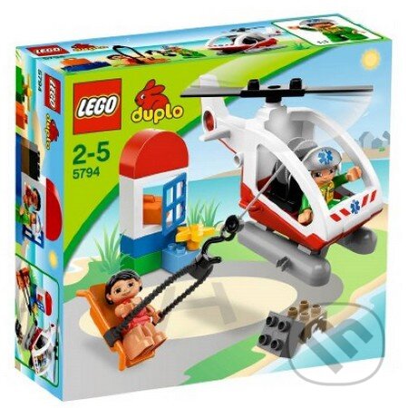 LEGO Duplo 5794 - Záchranný vrtuľník, LEGO, 2011
