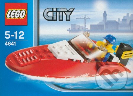 LEGO City 4641 - Motorový čln, LEGO, 2011