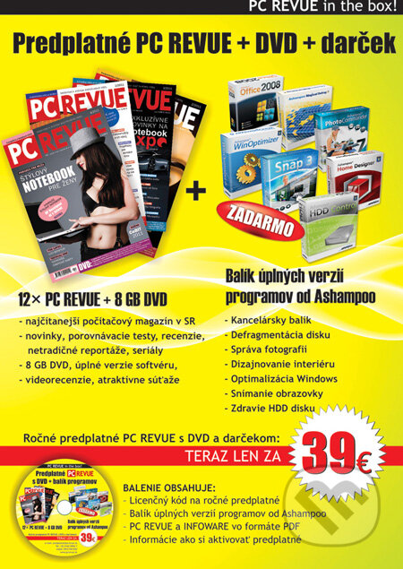 PC REVUE in the BOX, PC REVUE, Digital Visions, s. r. o., 2011