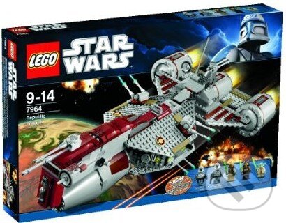 LEGO Star Wars 7964 - Republic Frigate TM, LEGO, 2011