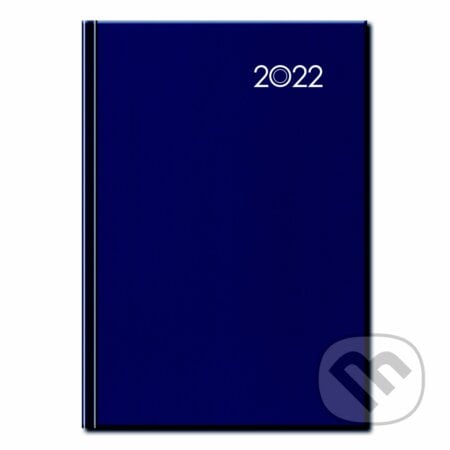 Pracovný diár Falcon 2022 - modrý, Spektrum grafik, 2021