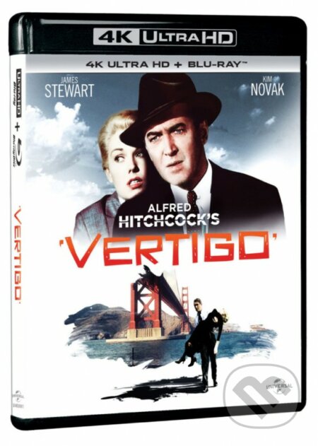 Vertigo Ultra HD Blu-ray - Alfred Hitchcock, Magicbox, 2021
