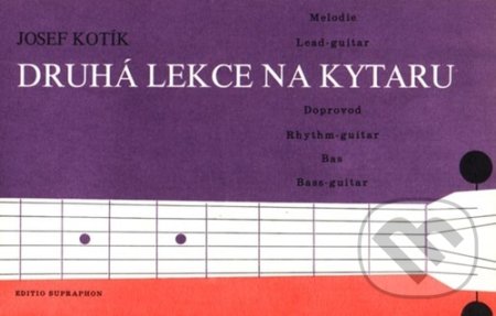 Druhá lekce na kytaru - Josef Kotík, Bärenreiter Praha, 2021