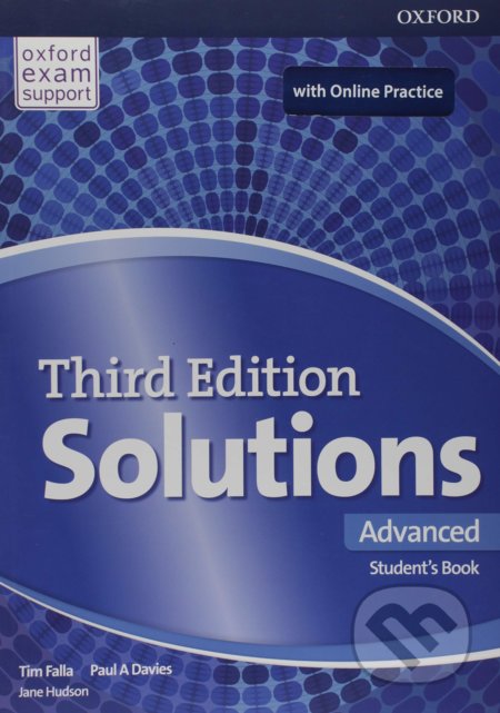 Maturita Solutions - Advanced - Student&#039;s Book with Online Pack - Tim Falla, Paul A. Davies, Jane Hudson, Oxford University Press, 2018