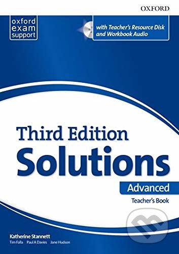 Maturita Solutions - Advanced - Teacher&#039;s Book Pack - Tim Falla, Paul L. Davies, Oxford University Press, 2018