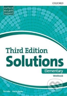 Maturita Solutions - Elementary - Workbook - Paul Davies, Tim Falla, Oxford University Press, 2017