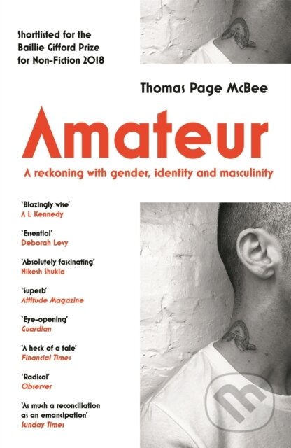 E-kniha: Amateur (Thomas Page McBee). Canongate Books, 2018