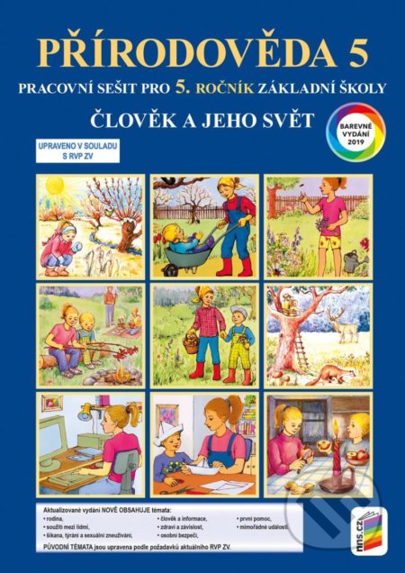 Člověk a jeho svět - Přírodověda 5 (barevný pracovní sešit) - kniha z kategorie 1. stupeň