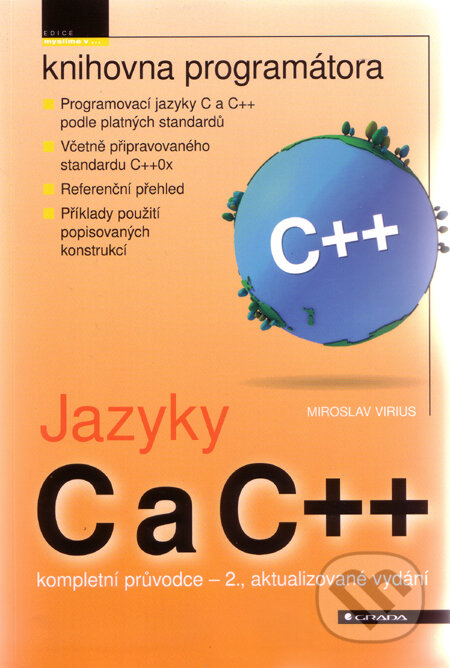 Jazyky C a C++ - Miroslav Virius, Grada, 2011