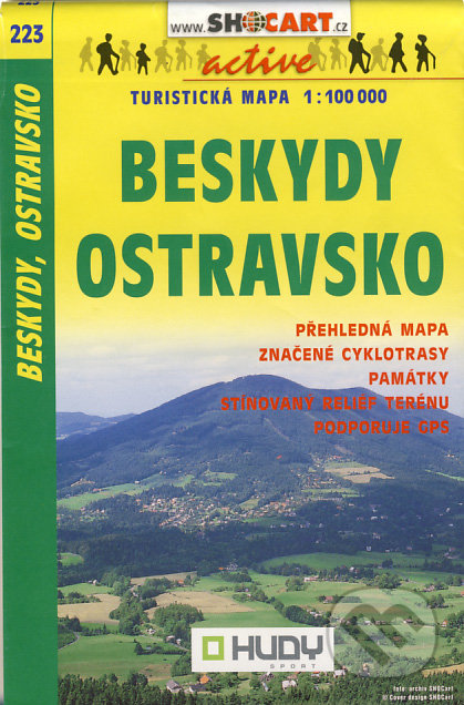Beskydy, Ostravsko 1:100 000, SHOCart, 2010