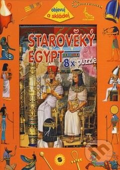 Starověký Egypt - 8x puzzle, SUN, 2009