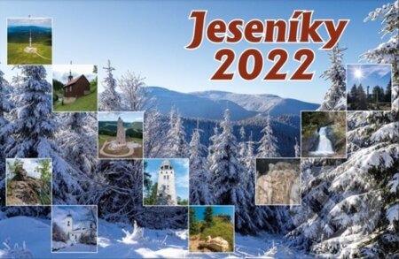 Jeseníky 2022 - stolní kalendář, Jena, 2021