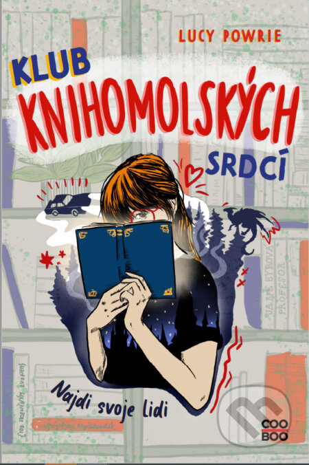 Klub knihomolských srdcí - Lucy Powrie, Dorotka Čížková (ilustrátor), CooBoo SK, 2021