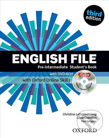 New English File: Pre-Intermediate - Student&#039;s Book + Online - Clive Oxenden, Christina Latham-Koenig, Oxford University Press, 2019
