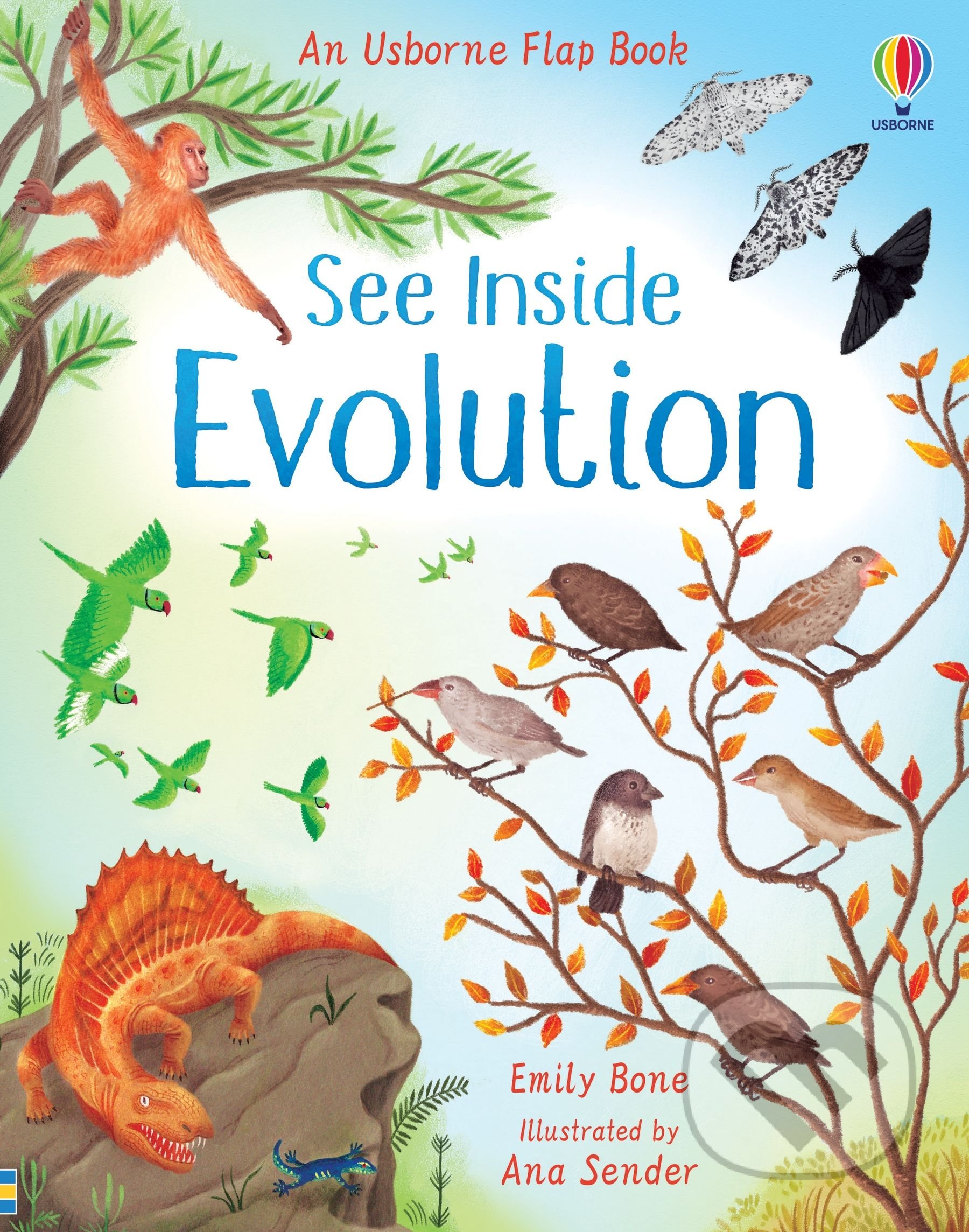See Inside Evolution - Emily Bone, Ana Sender (ilustrátor), Usborne, 2021