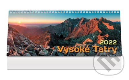 Stolový kalendár Vysoké Tatry 2022, Press Group, 2021