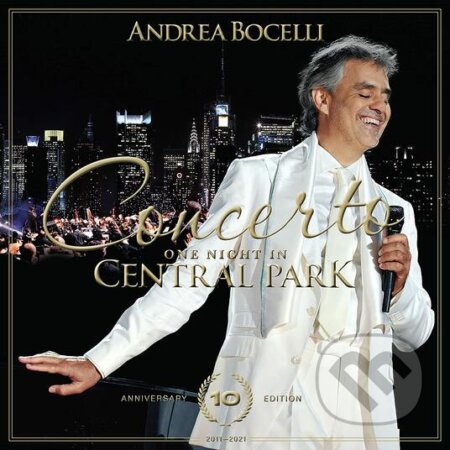 Andrea Bocelli: Concerto: One Night In Central Park - Andrea Bocelli, Hudobné albumy, 2021