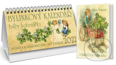Kalendář 2022 - Bylinkový + Koření z babiččiny zahrádky - Klára Trnková, Studio Trnka, 2021