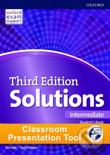 Maturita Solutions Intermediate: Student&#039;s Book Classroom Presentation Tool, Oxford University Press