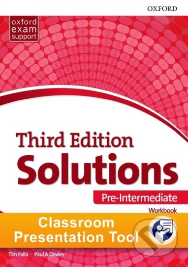 Maturita Solutions Pre-Intermediate: Workbook Classroom Presentation Tool, Oxford University Press