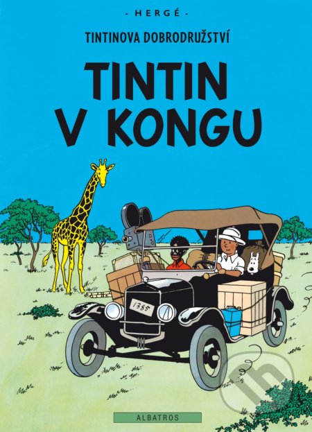 Tintin v Kongu - Hergé, Albatros CZ, 2021